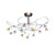 Scangift Colorball Ceiling Light Fixture