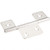 Hardware Resources 20251 3-1/2" Fixed Pin Swaged Three Leaf Hinge