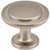 Hardware Resources 3960 1-1/4" Diameter Round Button Gatsby Cabinet Knob
