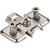 HR MAX™ Standard Duty 3 mm Cam Adj Steel Plate with Euro Screws for 500 Series Euro Hinges | 400.0P73.75 | Hardware Resources