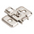 HR MAX™ Standard Duty 0 mm Cam Adjustable Steel Plate for 500 Series Euro Hinges | 400.0R22.75 | Hardware Resources