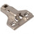 Hardware Resources 400.3715.75 Heavy Duty 6 mm Non-Cam Adj Zinc Die Cast Plate for 125 Degree 500 Series Euro Hinges