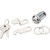 1-1/2" Length Chrome Cam Lock - Keyed Alike | 78739CH | Hardware Resources