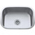 Hardware Resources 862 23-1/2" L x 17-3/4" W x 9" D Undermount 18 Gauge Stainless Steel Single Bowl Sink