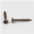 Hardware Resources 8X114917Q #8 x 1-1/4" Clear Brown Wax Square Drive Type 17 Coarse Thread Flat Head Nib Screw Sold by the Keg. Order 8 for a Keg of 8,000 Screws