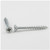 Hardware Resources 8X1580 #8 x 1-5/8"Zinc Plated Square/Phillips Drive Type 17 Coarse Thread Flat Head Nib Screw Sold by the Keg. Order 5 for a Keg of 5,000 Screws