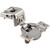 HR MAX™ 105° 1-1/4" Overlay Heavy Duty Soft-close Compact Hinge with Press-in 8 mm Dowels | 9394-000 | Hardware Resources