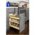 Hardware Resources DBPO-SC "No Wiggle" Soft-close Under Drawer Base Pullout