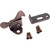 Dark Brushed Antique Copper Elbow Catch Polybagged with Screws | EC01-DBAC | Hardware Resources