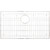 Stainless Steel Bottom Grid for Farmhouse/Apron Front Single Bowl Sink (HA200) | HA200-GRID | Hardware Resources