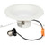 Hardware Resources L-RC6-FR9 900 Lumen 6" Trimmed Retro-Fit Recessed Can Light Single-White,