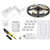 Hardware Resources L-RK1Z1A-16 16 Ft. 120 Lumens/Ft.. 12-volt Accent Output Uno Wireless Controller Tape Light Kit, 1 Zone 1 Area