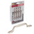 Hardware Resources P106-R 3" Center-to-Center Vienna Retail Packaged Cabinet Pull