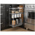 Hardware Resources SWS-UBPO8 STORAGE WITH STYLE¨ Metal "No Wiggle" Soft-close Utensil Base Pullout