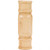Hardware Resources TB5A 2-7/8" W x 2" D x 9-7/8" H Center Spool & Beveled Transition Block