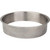 8" Diameter 2" Height Brushed Stainless Steel Trash Can Ring | TCR8-SS | Hardware Resources