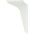 HARDWARE-WB5-WH - 5" x 8" White Workstation Bracket Sold by the Pair, WB5-WH - Hardware Resources
