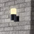 VONN Lighting VOW1751BL 9" Modern VOW1751BL 5-Watt Integrated LED Outdoor Wall Sconce in Matte Black
