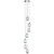 VONN Lighting VAC3207CH Venezia VAC3207CH 7-Light Pendant Lighting Height Adjustable Integrated LED Chandelier with Clear Glass Shades, Polished Chrome