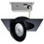 Satco S11863 15 Watt; CCT Selectable; LED Direct Wire Downlight; Gimbaled; 6 Inch Square; Remote Driver; Black