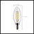 5.5B11/LED/930/CL/120V/E12/2CD