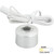 Task Lighting L-MR-CL-1BA-40 105 Lumens/Fixture 12-volt Accent Output Mini Round Series Puck Light, Single-White, Brushed Aluminum, Cool White 4000K