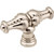 Jeffrey Alexander 918L-SN 2-1/4" Overall Length Satin Nickel Beaded Prestige Cabinet "T" Knob