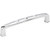 Jeffrey Alexander 910-128PC 128 mm Center-to-Center Polished Chrome Square Modena Cabinet Pull