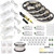 65 Ft., 225 Lumens/Ft. 12-volt Standard Output Quattro Wireless Controller Tape Light Kit, 4 Zone 4 Area, Single-White, Daylight White 5000K | L-VK4Z4A-65-50 | Task Lighting