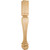 HARDWARE-P13-5-42-CH - 5" W x 5" D x 42" H Cherry Footed Square Post, P13-5-42-CH - Hardware Resources