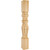 5" W x 5" D x 42" H Cherry Fluted Acanthus Post | P29-42CH | Hardware Resources