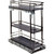 8" Black Nickel STORAGE WITH STYLE® Metal "No Wiggle" Soft-close Base Pullout | SWS-BPO8BN | Hardware Resources