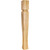 Hardware Resources P64-5-42-ALD 5" W x 5" D x 42" H Alder Tapered Arts & Crafts Post