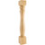 Hardware Resources P81-6-42-WB 6" W x 6" D x 42" H White Birch Sphere Turned Post