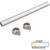 Task Lighting LC9R72-22NDSN27 72" LED Lighted Closet Rod, Satin Nickel 2700K Warm White