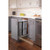 HARDWARE-WC-EMBM-D50G - 50qt Wire Double Trashcan Pullout with Soft-close Slides, WC-EMBM-D50G - Hardware Resources