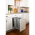 HARDWARE-WC-EMBM-D35G - 35qt Wire Double Trashcan Pullout with Soft-close Slides, WC-EMBM-D35G - Hardware Resources