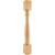 Hardware Resources P1-5-42-WB 5" W x 5" D x 42" H White Birch Turned Post
