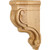 3-3/8" W x 7-3/4" D x 13" H Cherry Scrolled Corbel | CORF-CH | Hardware Resources