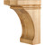 Hardware Resources COR44-2-CH 5" W x 7" D x 10" H Cherry Cove Corbel