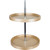 24" Round Two-Shelf Banded Wood Lazy Susan Set | BLSR224-SET | Hardware Resources