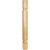 3-3/4" W x 3-3/4" D x 35-1/2" H Alder Square Mission Post | PS-9ALD | Hardware Resources
