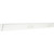 Task Lighting TR48-3WD-P-WT 48" TR Series Angle Power Strip, White Finish, White Receptacles