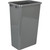 Single Grey 50 Quart Top-Mount Trashcan Pullout for 15" Opening | CAN-TMS1550G-K | Hardware Resources