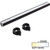 Task Lighting LC9R48-14NDBK30 48" LED Lighted Closet Rod, Black 3000K Soft White