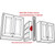 HARDWARE-WFPO630 - 6" Wide 30" Tall Upper Wall Cabinet Pullout Filler, WFPO630 - Hardware Resources
