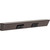 18" TR Switch Series Angle Power Strip, Left Switches, Bronze Finish, Black Switches and Receptacles | TRS18-2B-BZ-LS | Task Lighting