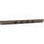 Task Lighting APT24-4B-P-BZ 24" APT Series Slim Angle Power Strip, Bronze Finish, Black Receptacles