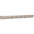 Task Lighting APT24-4G-P-SN 24" APT Series Slim Angle Power Strip, Satin Nickel Finish, Grey Receptacles