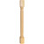 3" W x 3" D x 35-1/2" H Hard Maple Rope Post | P3-3MP | Hardware Resources